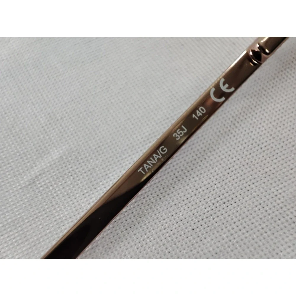 Kate Spade TANA/G 35J Rose‎ Gold Pink Cat Eye Eyeglasses *FRAMES ONLY* 140 Women